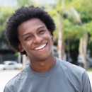 italiankangaroo, black man from Australia