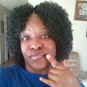 Black woman mizzsmiley is looking for a partner