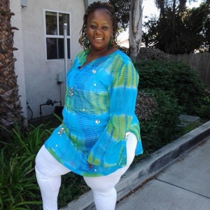 Black woman Shante is looking for a partner